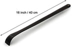 Tomorotec 100% Natural Wood Back Massager, Therapeutic Back Scratchers, Body Relaxation Massager Set for Itching Relief (16 inch, Black)