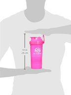 Smartshake Original 2GO, 20 oz Shaker Cup, Pink (Packaging May Vary)