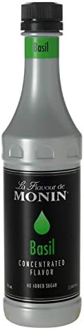 Monin Basil Concentrated Flavor, 375 Milliliter -- 4 per case.