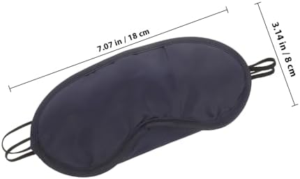 FOMIYES 20pcs Breathable Disposable Sleep Masks Light Blocking Eye Covers for Travel and Home Use Soft Polyester Sleep Eye Mask for Teens and Adults