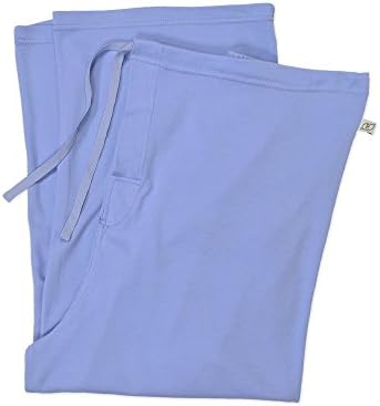 PatientStyle Unisex Hospital Patient Drawstring Pants (X-Large, Dark Blue) -Inseam 20.5" to Prevent Tripping