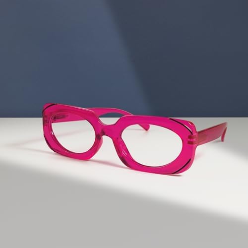 Eyekepper 4 Pack Rectangle Reading Glasses for Women Stylish Readers