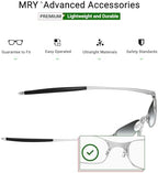 Mryok Replacement Earsocks Nosepieces Kits for Oakley Square Wire 2.0 Sunglasses