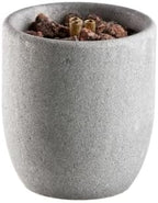 Hukka Saunatroikka Sauna Fountain and Essence Diffuser, 3 Pillars, Medium, for Home Sauna Accessories, Stone