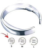 LIYYA Itchoate Anti Snore Ring Magnetic Therapy Acupressure Treatment Against Snoring Device Snore Stopper Finger Ring Sleeping Aid DH10.11 (Size : Full Sizes)