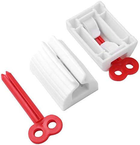 3pcs-Rolling Tube Toothpaste Squeezer Toothpaste Seat Holder Stand for Bathroom Accessories（Mix Color）