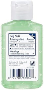 Germ-X Original Hand Sanitizer, 2 Fl Oz (Pack of 24), Less Drying Moisturizing Gel with Aloe and Vitamin E, No Rinse Formula, Bulk Mini Travel Size for On-The-Go