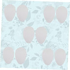 FRCOLOR 5pairs High Heel of Self-Adhesive Sole Protectors for Noise Reduction and Enhanced Grip Slippery
