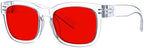 Eyekepper Metalless Screwless Blue Light Blocking Glasses Spring Hinges for Computer Gaming