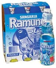 Ramune Original Flavor Japanese Soda 6.76oz bottles 6pack Japanese Import, 6.76ounce