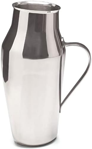 Grafco Stainless Steel Male Urinal, 1 1/4 - 1 3/4 quarts Capacity, 9 1/2" x 4 1/2" Medical Urine Bottle for Men, 3230