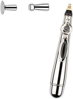 Electronic Meridian Acupuncture Pen - Acupressure Meridian Energy Massage Pen with Multiple Treatment Tips