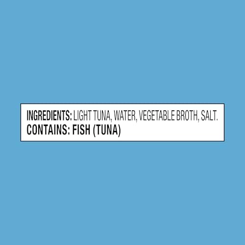 StarKist Chunk Light Tuna in Water, 2.6 oz Pouch (12 Pack) Ready to Eat Wild Caught Tuna, 17g Protein, 70 Calories Per Serving, Gluten Free, Soy Free, Kosher, Perfect for Salads, Keto Meals and Snacks