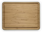 EVA SOLO | Green Tool Bamboo Cutting Board with Juice Groove | Anti-slip with silicone pads and deep juice groove | FSC-certified bamboo | Danish Design & Functionality