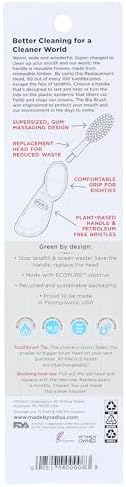 RADIUS - Original Toothbrush, Right Handed, Designed to Improve Gum Health and Reduce the Risk of Gum Disease, Made with Sustainable Materials, 1 Count (Pack of 1) (Colors may vary)