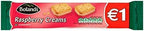 Bolands Raspberry Creams, Irish Cookies Biscuits, 3 pack, 125g each bag.