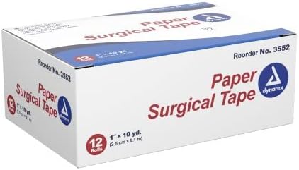 TAPE SURGICAL PAPER (12)DYN Size: 1"X10YD