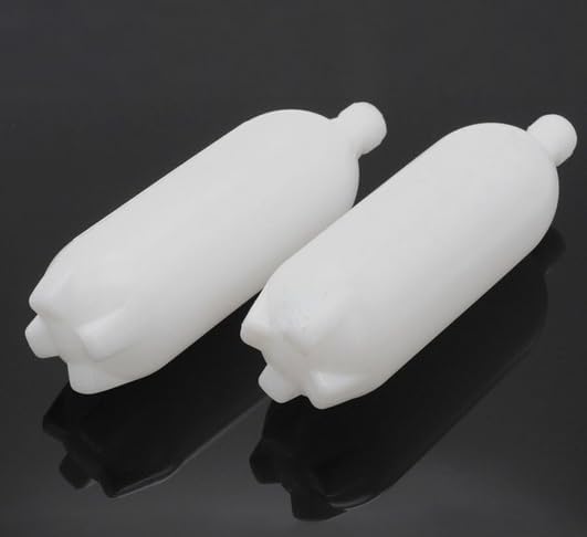 2/Pcs DCI Dental Plastic Water Bottle Heavy-Duty Plastic 2 Liter With Cap & Pick-Up Tube Self Contained