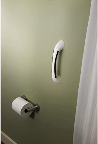 Delta Designer (1-Pack) 9' Assist Bar ADA Compliant White Bathroom Safety Soft Handle | Wall Mount 300 lb Capacity, Balance, Handicap Grip for Shower, Tub, Toilet DF509-SG1