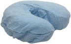 Clinical Health Services, Inc. Deluxe Flannel Massage Face Rest Cover Cozies, Includes 4pcs (Blue)