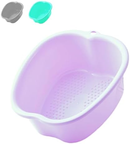 AXLOFO® Foot Soaking Bath Basin, Large Plastic Foot Soaking Tub, Feet Massage Feet Bath Bucket, Great for Getting the Dead/Old Skin Off Your Foots (zibasin)