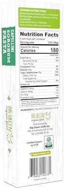 Big Green Organic Food- Organic Sorghum Capellini, 8.8oz, Gluten-Free, Non-GMO (1)