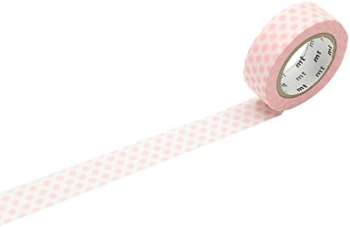 mt Masking Tape 1P "Dot Strawberry Milk" Washi Masking Tape - Strawberry Milk