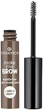 essence | 3-Pack Make Me Brow Eyebrow Gel Mascara | Infused with Fibers to Fill & Sculpt | Vegan & Paraben Free | Cruelty Free (02 | Browny Brows)