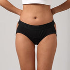 Black Strapon Strapless O-ring Boxer Briefs breathable panties-Strap On Dildo Harness