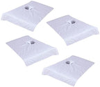 4 Pack Massage Table Soft Cotton Towelling Cover Set with Face Hole - Beauty Bed Spa Sheets for Comfortable Massage Experience, Salon Use, and More
