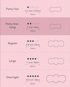 Ultra Thin Sanitary Pantyliners (Long, 7.1 inch, 108 Counts) - Ultra Thin, Unscented 100% Organic Cotton Panty Liners for Women. Chemical-Free, Extra Soft, Ideal for Sensitive Skin