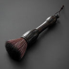 Tea Brush and Pot Pen with Natural Bristles Wooden Handle Small Cleaning Brush for Gongfu Tea Tray Teaware Cleaning in Home Cafe Restaurant Settings