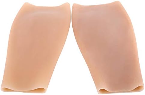 Silicone Leg Enhancer Realistic Fake Calf for Crooked Or Thin Legs Arms Scar Cover Sleeves