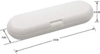 Nincha Plastic Electric Toothbrush Travel Case for Fairywill/TEETHEORY/Seago/Dnsly Series Sonic Electric Toothbrush, White