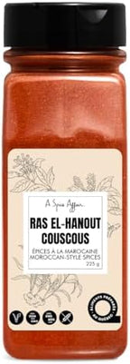 A Spice Affair’s Ras El-Hanout Moroccan Spice - 225 g (7.9 oz) - Ras-El Hanout Spice and Seasoning Blend, Moroccan Spice Blend