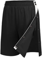 Deyeek Women's Tear Away Shorts Side Split Snap Open Recovery Post Surgery Breakaway Pants with Pockets