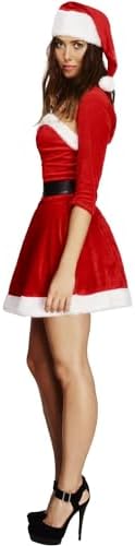 Smiffys Fever Santa Babe Costume Small (UK 8-10)