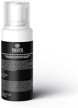 Skin Elements Intimate Wash for Men | pH Balanced Foaming Wash with Tea Tree Oil & Aloe Vera | Soothes, Refreshes & Maintains Hygiene | 4.05 fl. oz. |