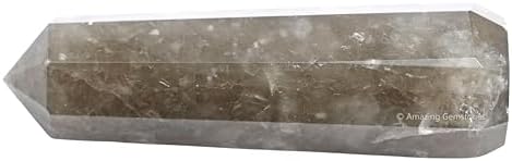 Amazing Gemstone Smoky Quartz Crystal Towers - Natural Healing Crystal Point Obelisk for Reiki Healing and Crystal Grid (2" to 3" Inch)