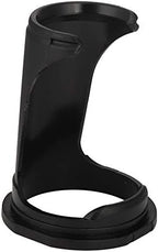 VINGVO Shaving Brush Stand, Compact Beard Grooming Tool Holder Professional Acrylic Shaving Brush Stand Rinse and for Shaving for Home Personal and Professional Salon Use
