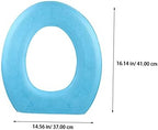 Mobestech EVA Waterproof Toilet Seat Cushion Thick Breathable Mat for Summer Comfortable Potty Seat Cover Fits Standard Toilets for Home Use