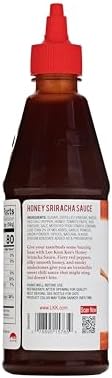 Lee Kum Kee Honey Sriracha Sauce (20 oz - 2 Pack), Sweet and Spicy Flavor, Perfect for Marinades, Dips, Glazes, Stir-Fry, Drizzles, Sauces, Burgers, Fries, Sandwiches, BBQs & Chicken Wings