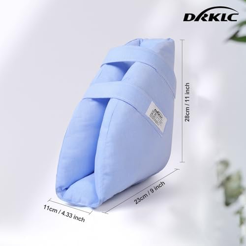 Heel Protector Cushion for Pressure Sores,Adjustable Foot Support Boot Surgery Recovery Supplies for Elderly Bedridden Pressure Ulcer Cushion Ankle Pillow for Bed, Wheelchairs (1 Piece)