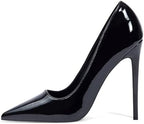 Elisabet Tang High Heels, Women Pumps Pointed Toe Stilettos 4.7 inch/12cm Sexy Heels Party Shoes