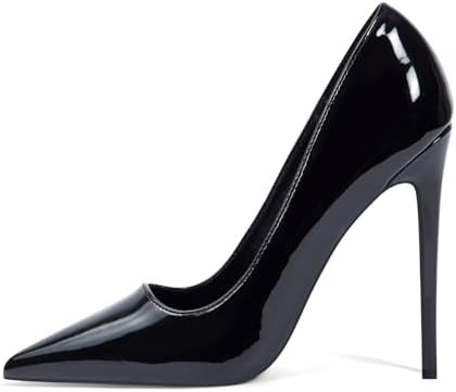 Elisabet Tang High Heels, Women Pumps Pointed Toe Stilettos 4.7 inch/12cm Sexy Heels Party Shoes