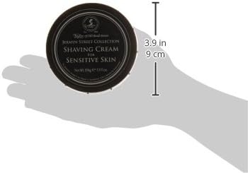 Taylor of Old Bond Street Jermyn Street Luxury Shaving Cream for Sensitive Skin, 5.3-Ounce 01014