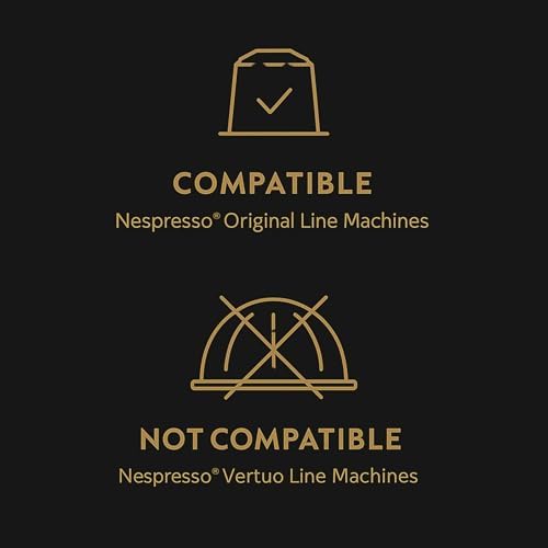 Attibassi Coffee Pods for Nespresso Original Line – 100 Count – Intenso Italian Dark Roast Espresso – Compatible Capsules Made in Italy