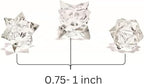 Jet International Merkaba Crystal 12+14+20 Point Energy Generator – Natural Gemstone Sacred Geometry Tool for Meditation, Reiki, Chakra Balancing, Healing & Spiritual Growth