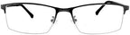 Computer Reading Glasses Anti Blue Ray Half Rim Readers Spectacles