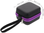 Toddmomy Crystal Ball Carrying Case Portable Multi Function Storage Bag for Secure Design for Ball Protection for Travel and Collection Zipper